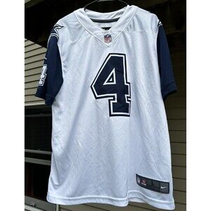 Nike Vapor Limited Dak Prescott Dallas Cowboys White NFL Jersey Men’s L Stitched